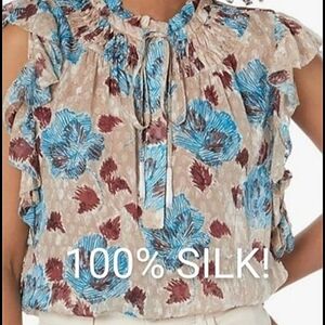 COPY - $298 Joie 100% Silk Tank Top, XL